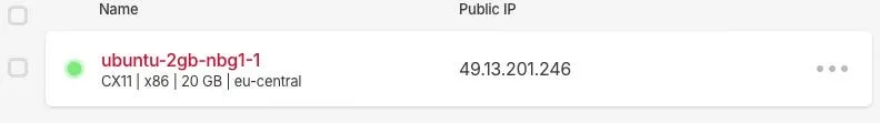 Hetzner Server Ready